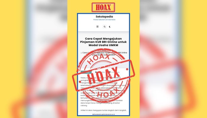Marak Modus KUR BRI Bodong, Nasabah Diminta Jangan Klik Tautan Ilegal