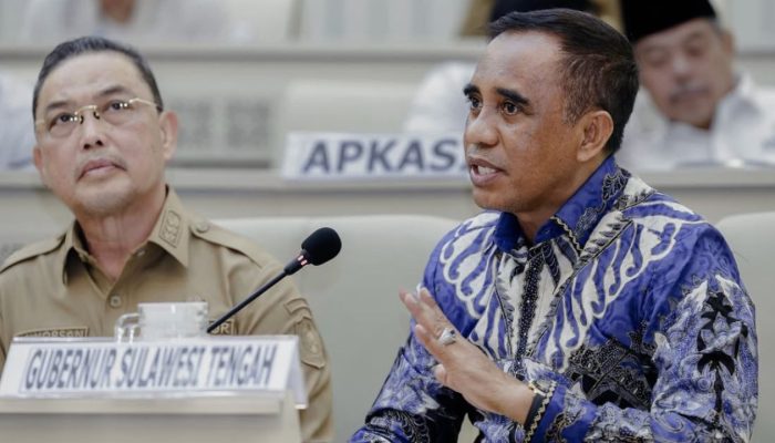 Gubernur Sulteng Anwar Hafid Diundang DPD RI Jadi Narasumber untuk Bahas Dua Isu Ini