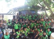 Jasa Raharja Sulteng Edukasi Keselamatan Ojek Online Lewat Program Polantas Menyapa