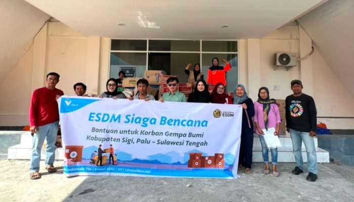 PT Vale Salurkan Bantuan untuk Korban Gempa Sigi Lewat Posko BPBD