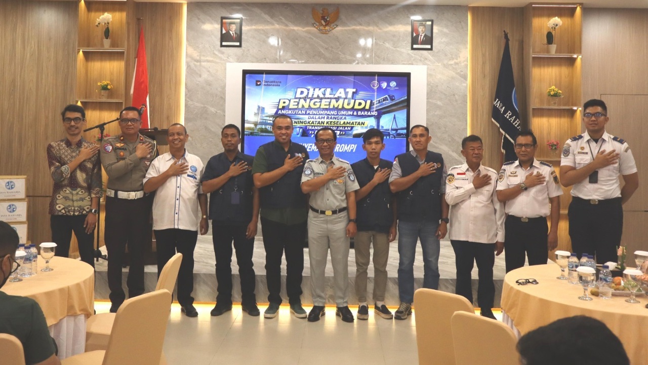Jasa Raharja Sulteng Latih 50 Sopir Angkutan Umum dan Barang, Tekankan Keselamatan Berlalu Lintas