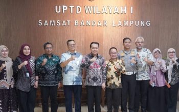 Jasa Raharja dan Kemendagri Tinjau Samsat Rajabasa, Dorong Integrasi Layanan-Kepatuhan Wajib Pajak