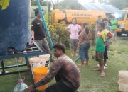 Pemprov Sulteng Salurkan Air Bersih untuk Warga Terdampak Gempa di Nokilalaki Sigi