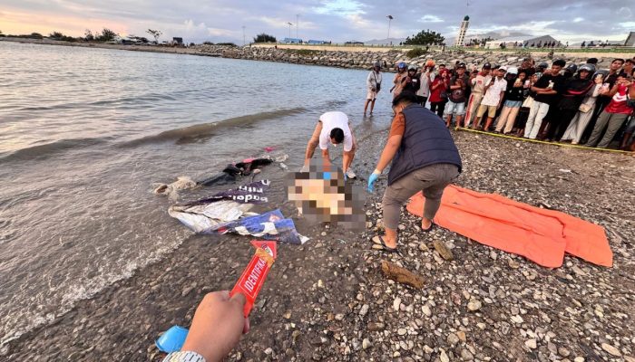 Warga Temukan Mayat Tanpa Identitas di Pesisir Pantai Talise Palu