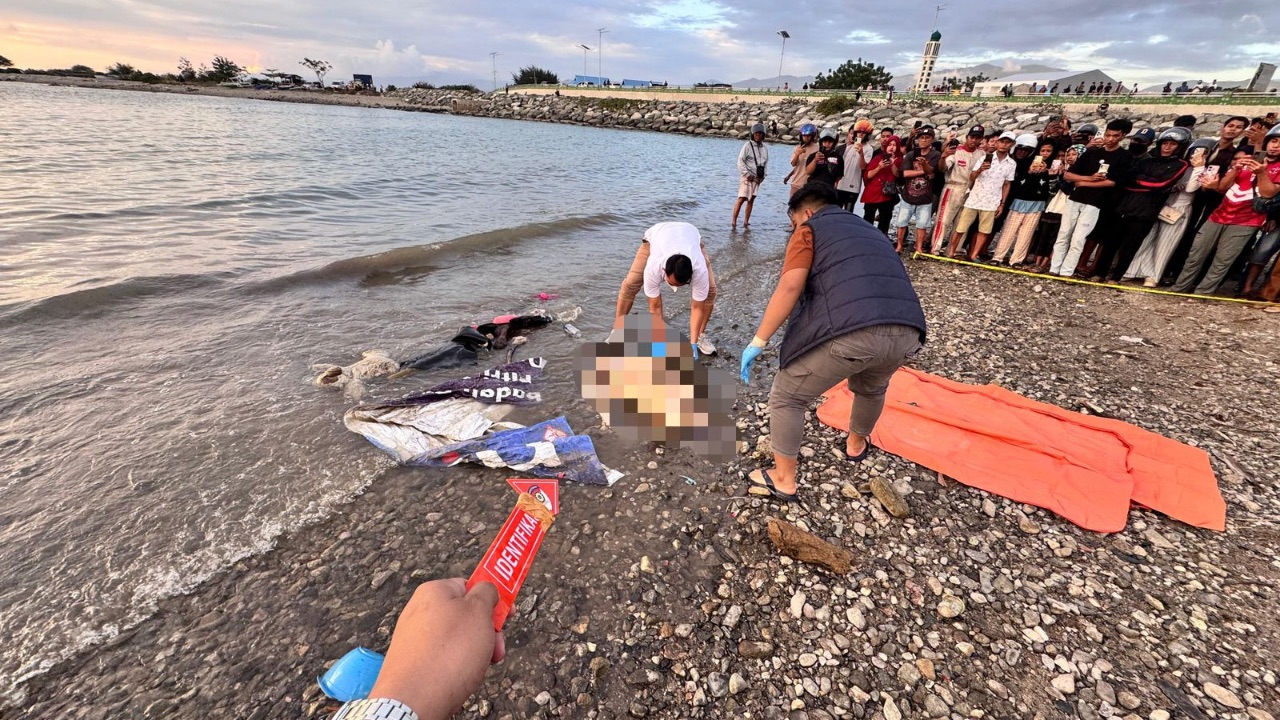 Warga Temukan Mayat Tanpa Identitas di Pesisir Pantai Talise Palu