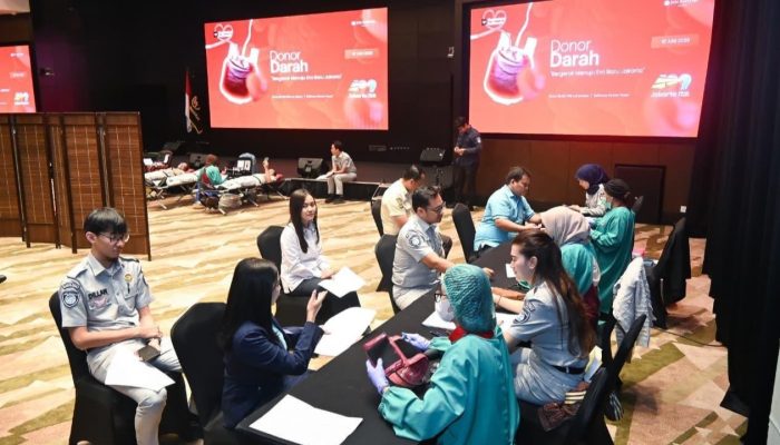 Peringati HUT Jakarta ke-499, Jasa Raharja Gelar Donor Darah Bantu Ketersediaan Stok