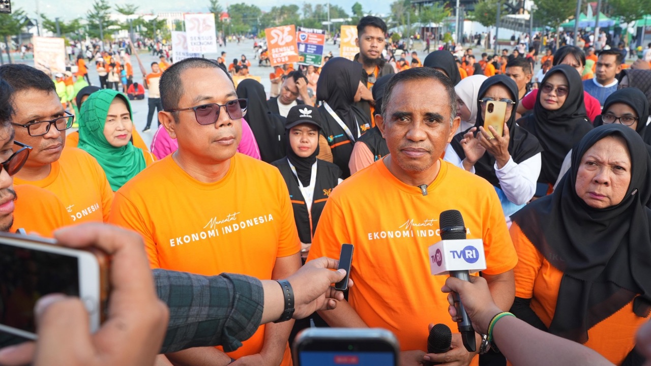 Anwar Hafid Deklarasikan Dukungan Sensus Ekonomi 2026, Ajak Warga Berikan Data yang Akurat