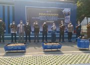 Bea Cukai Pantoloan Musnahkan 4,6 Juta Batang Rokok Ilegal-Ratusan Pakaian Bekas, Kerugian Negara Capai Rp4,6 Miliar