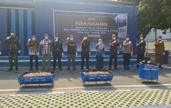 Bea Cukai Pantoloan Musnahkan 4,6 Juta Batang Rokok Ilegal-Ratusan Pakaian Bekas, Kerugian Negara Capai Rp4,6 Miliar