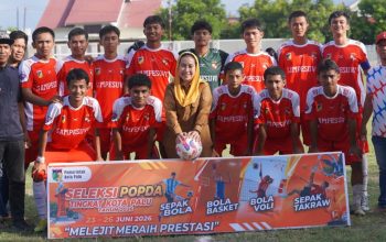 Imelda Liliana Muhidin Buka Seleksi POPDA 2026, Ingatkan Para Atlet Junjung Tinggi Sportivitas