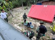 TNI Salurkan Air Bersih untuk Warga Terdampak Gempa di Kamarora Sigi
