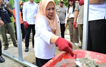 BNPB dan Pemprov Sulteng Bangun 50 Huntara di Sigi, Wagub Sulteng Pimpin Peletakan Batu Pertama