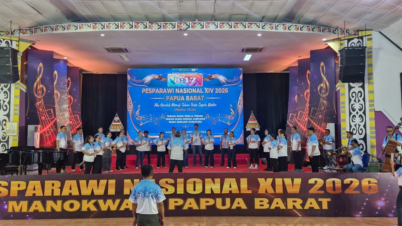 Poso Wakili Sulteng pada Kategori Musik Gerejawi Nusantara di PESPARAWI Nasional 2026