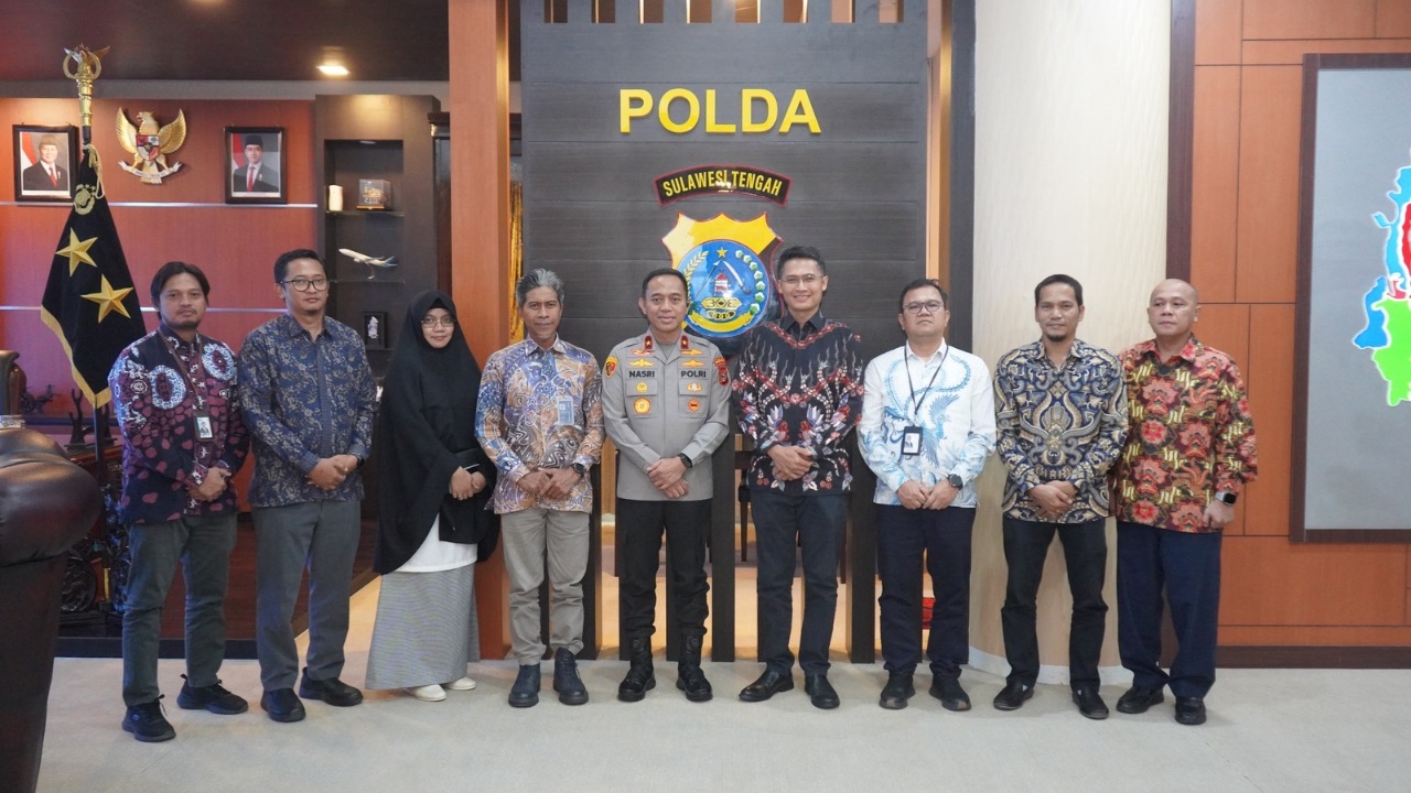 Kapolda Sulteng dan PLN Bahas Pengamanan Proyek Kelistrikan Strategis
