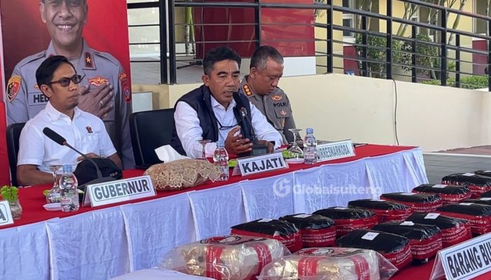Polisi Pastikan Penyeludupan Sabu 16Kg Tak Melibatkan Petugas Bandara Mutiara Sis Aljufri Palu, Satu Orang DPO