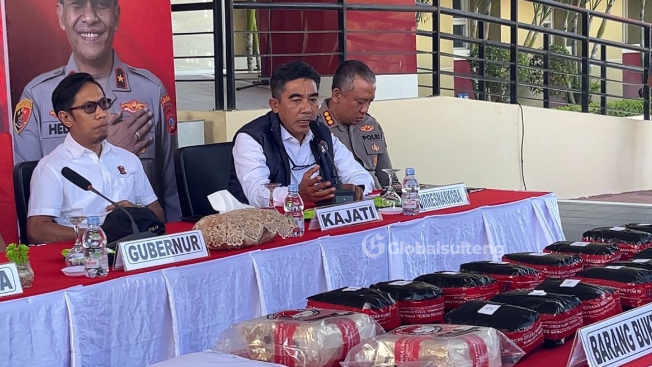 Polisi Pastikan Penyeludupan Sabu 16Kg Tak Melibatkan Petugas Bandara Mutiara Sis Aljufri Palu, Satu Orang DPO