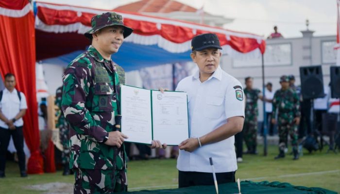 Bupati Morowali Hadiri Pembukaan TMMD ke-129, Fokus Bangun Infrastruktur dan Tingkatkan Kesejahteraan Warga Pulau Umbele