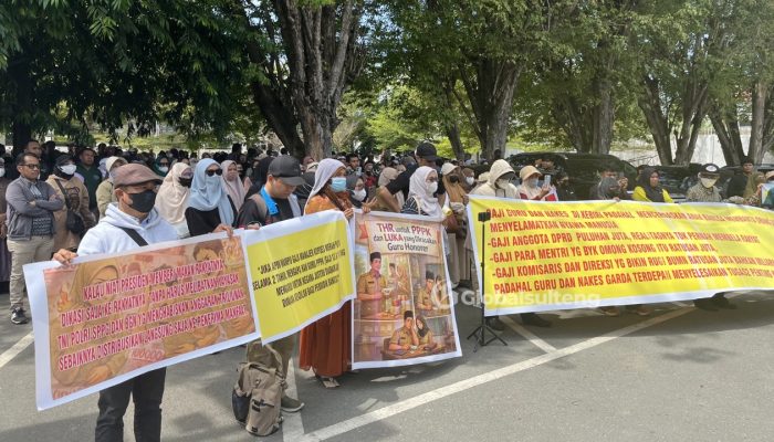 PPPK Donggala Geruduk DPRD Sulteng, Tuntut Hak dan Soroti MBG-Kopdes Merah Putih