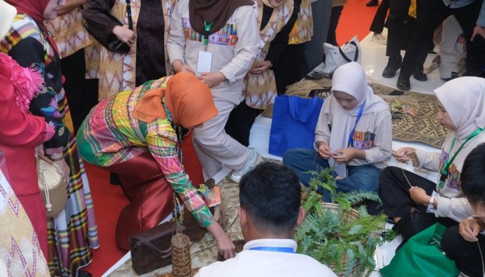 PT Vale Dorong Anyaman Teduhu Tembus Pasar Nasional Lewat Ajang Dekranas 2026