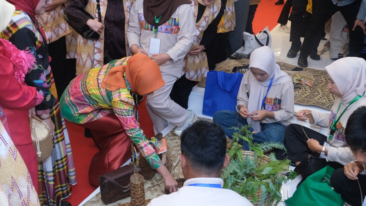 PT Vale Dorong Anyaman Teduhu Tembus Pasar Nasional Lewat Ajang Dekranas 2026