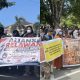 Kala Penolak dan Pendukung MBG Demo di DPRD Sulteng