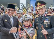 Anwar Hafid Bacakan Amanat Presiden saat Pimpin Upacara HUT Bhayangkara ke-80, Minta Polri Profesional Jalankan Tugas