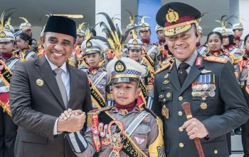 Anwar Hafid Bacakan Amanat Presiden saat Pimpin Upacara HUT Bhayangkara ke-80, Minta Polri Profesional Jalankan Tugas