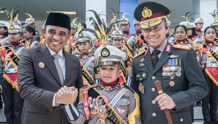 Anwar Hafid Bacakan Amanat Presiden saat Pimpin Upacara HUT Bhayangkara ke-80, Minta Polri Profesional Jalankan Tugas