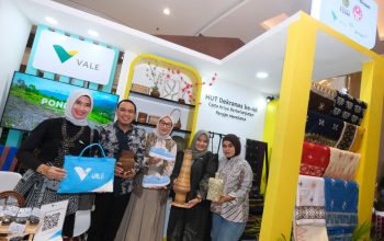 PT Vale Promosikan Anyaman Teduhu ke Panggung Nasional, Perluas Pasar UMKM Luwu Timur