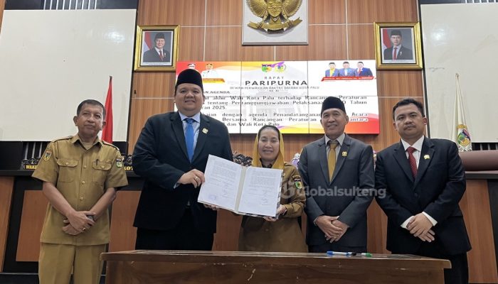 DPRD Palu Setujui Ranperda APBD 2025, Wakil Wali Kota Imelda Liliana Muhidin Pastikan Tata Kelola Keuangan Terus Dibenahi