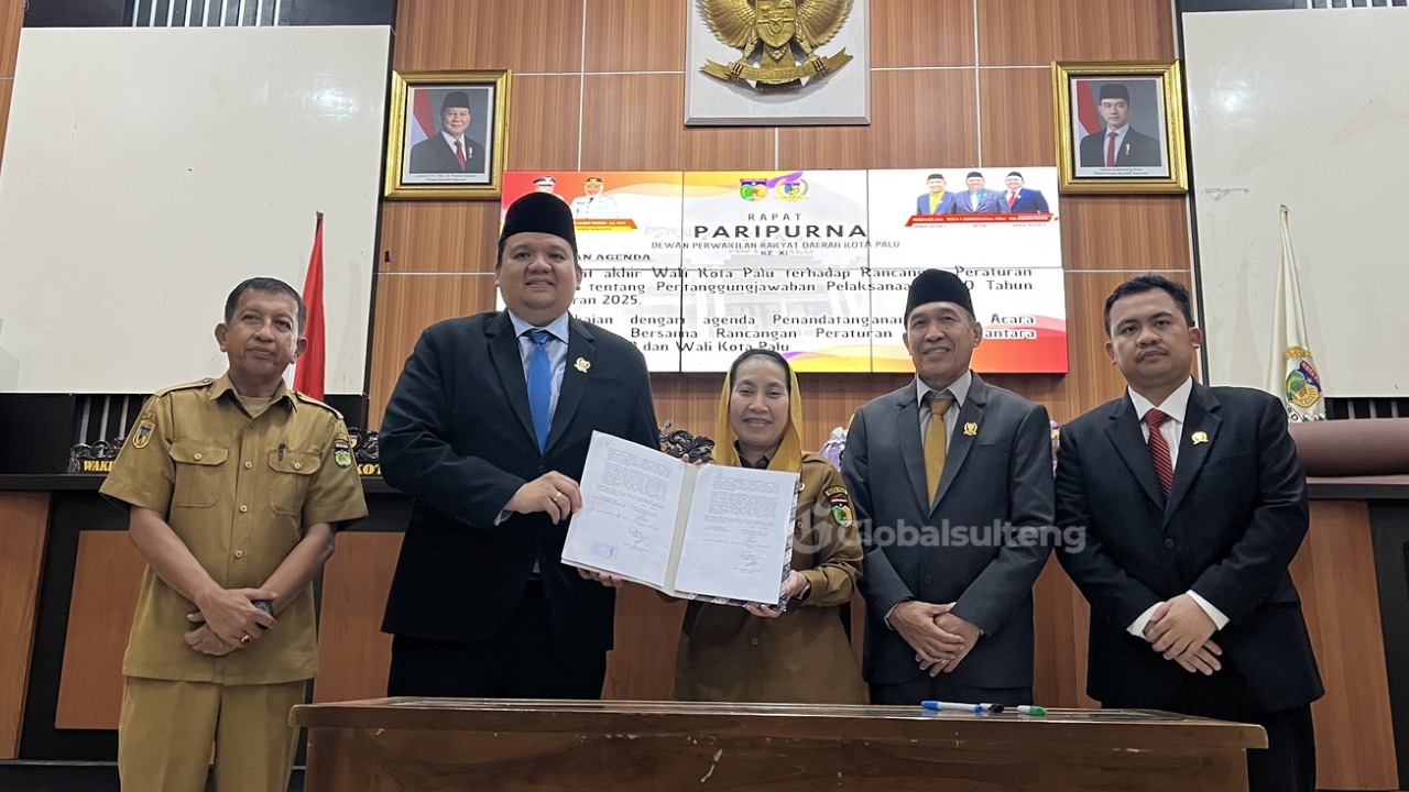 DPRD Palu Setujui Ranperda APBD 2025, Wakil Wali Kota Imelda Liliana Muhidin Pastikan Tata Kelola Keuangan Terus Dibenahi