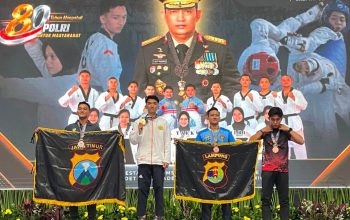 Atlet Polda Sulteng Borong Medali Emas di Kejurnas Taekwondo Kapolri Cup 2026