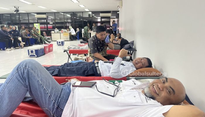 Bank Mandiri Palu Gelar Aksi Donor Darah Jelang Perayaan HUT ke-28, Target Kumpulkan 280 Kantong Darah