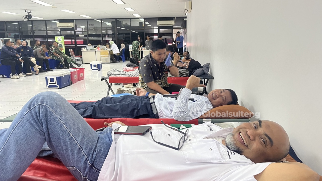 Bank Mandiri Palu Gelar Aksi Donor Darah Jelang Perayaan HUT ke-28, Target Kumpulkan 280 Kantong Darah