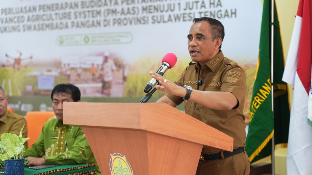 Anwar Hafid Prioritaskan Program Berani Panen Raya, Target Produktivitas Padi Sulteng Naik 6 Ton per Hektare