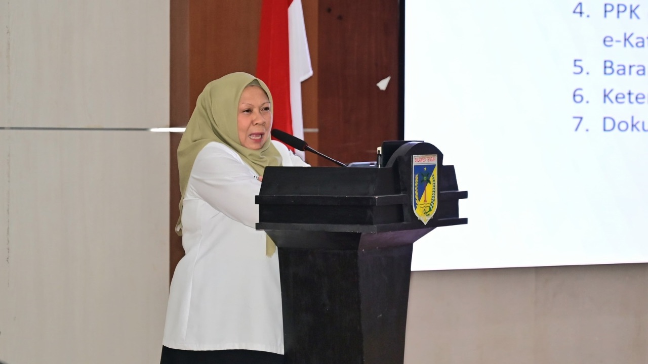 Wagub Sulteng Reny Lamadjido Minta OPD Patuhi Aturan Pengadaan Barang dan Jasa