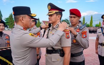 Pimpin Sertijab PJU dan Kapolres, Kapolda Sulteng Irjen Pol Nasri Ingatkan Jaga Kepercayaan Publik
