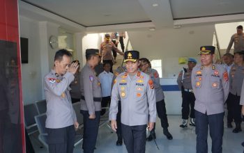 Kapolda Sulteng Sidak SPKT, Tekankan Layanan Cepat, Transparan dan Humanis