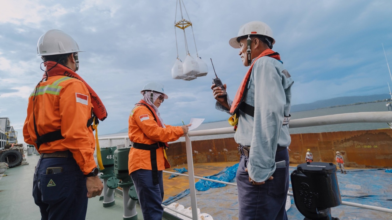 Ramah Lingkungan, Pelabuhan Balantang PT Vale Dapat Predikat Green and Smart Port
