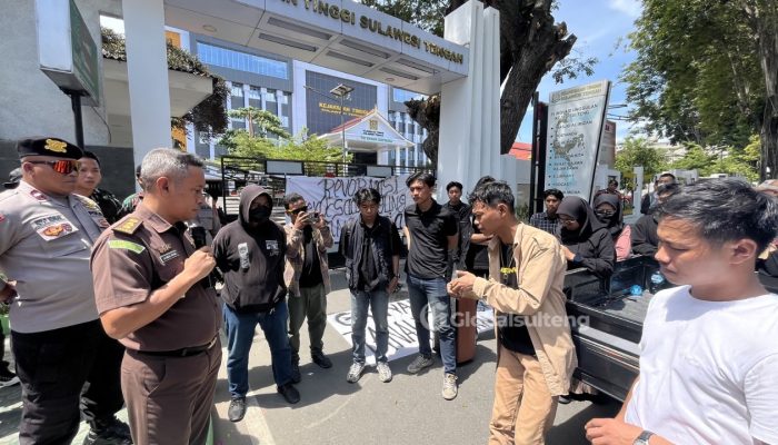 Bolak-Balik Berkas Perkara Dugaan Mafia Tanah Kepala BPN Sigi Dkk, Kejati Sulteng Didemo IMM