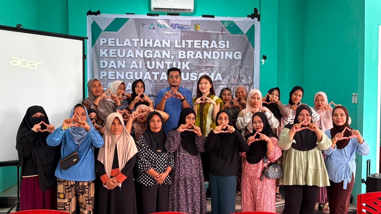 PT TDU Bekali UMKM Morowali Utara Literasi Keuangan hingga AI untuk Kembangkan Usaha
