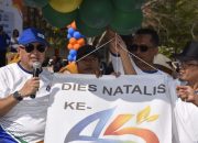 Fun Walk dan Expo Warnai Perayaan Dies Natalis ke-45 Universitas Tadulako