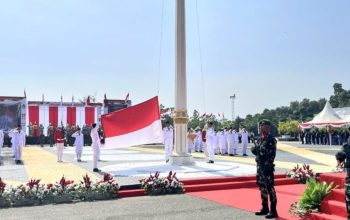 Bupati Morowali Iksan Baharudin Pimpin Upacara HUT ke-81 Republik Indonesia