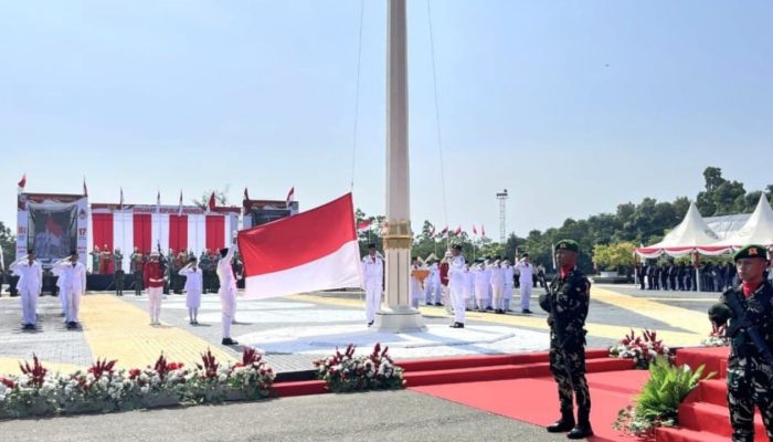 Bupati Morowali Iksan Baharudin Pimpin Upacara HUT ke-81 Republik Indonesia