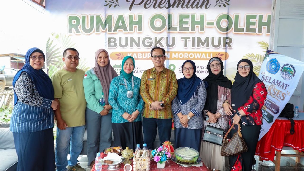 PT Vale Dorong UMKM Morowali Naik Kelas Lewat Rumah Oleh-Oleh Bungku Timur