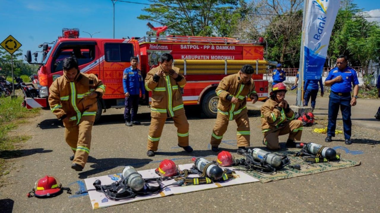 Sekda Morowali Buka Skill Competition Damkar, Dorong Penambahan Pos di Tiap Kecamatan