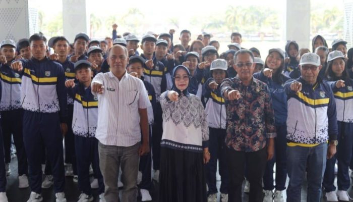 Wabup Morowali Lepas 71 Atlet ke POPDA XXIV Sulteng, Targetkan Prestasi Terbaik