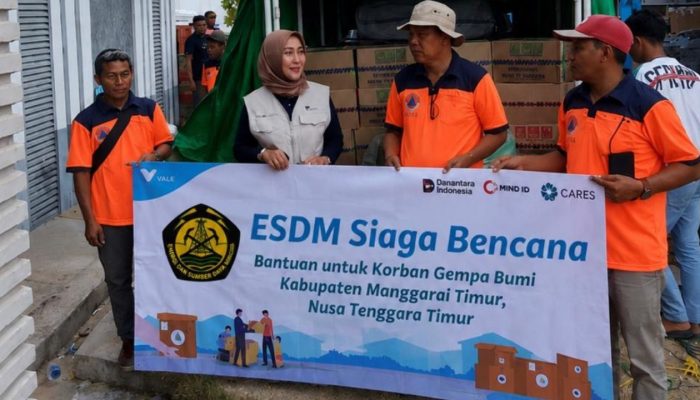 PT Vale Salurkan Bantuan untuk Warga Terdampak Bencana di NTT