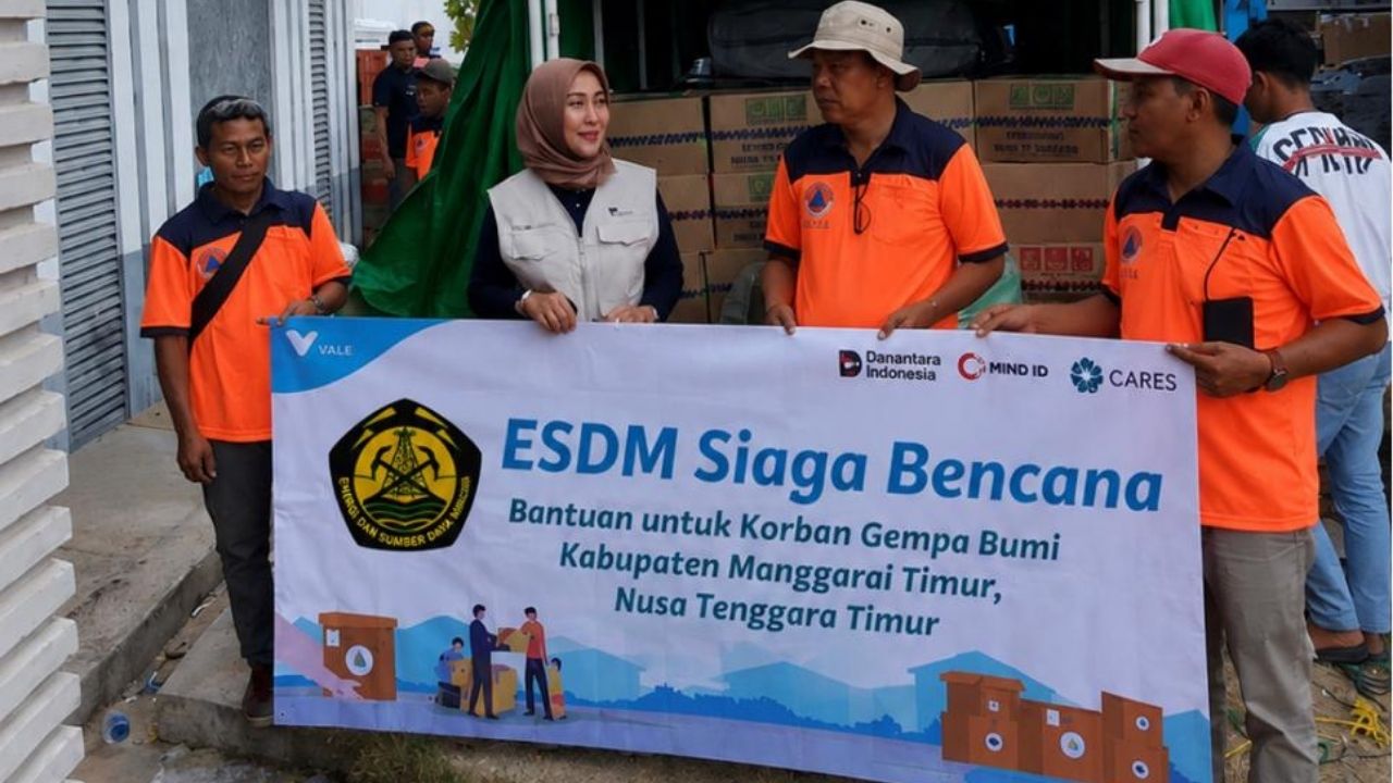 PT Vale Salurkan Bantuan untuk Warga Terdampak Bencana di NTT