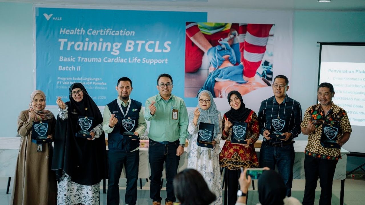 Kolaborasi PT Vale dan Pemkab Kolaka Latih 33 Tenaga Kesehatan Perkuat Layanan Gawat Darurat